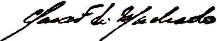 Firma de Clara Franco de Machado