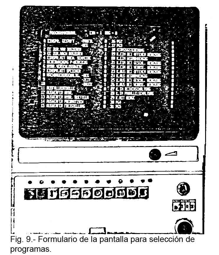 formulario de pantalla